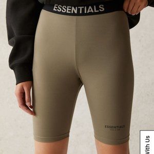 Essentials Fear Of God Charcoal Biker Shorts